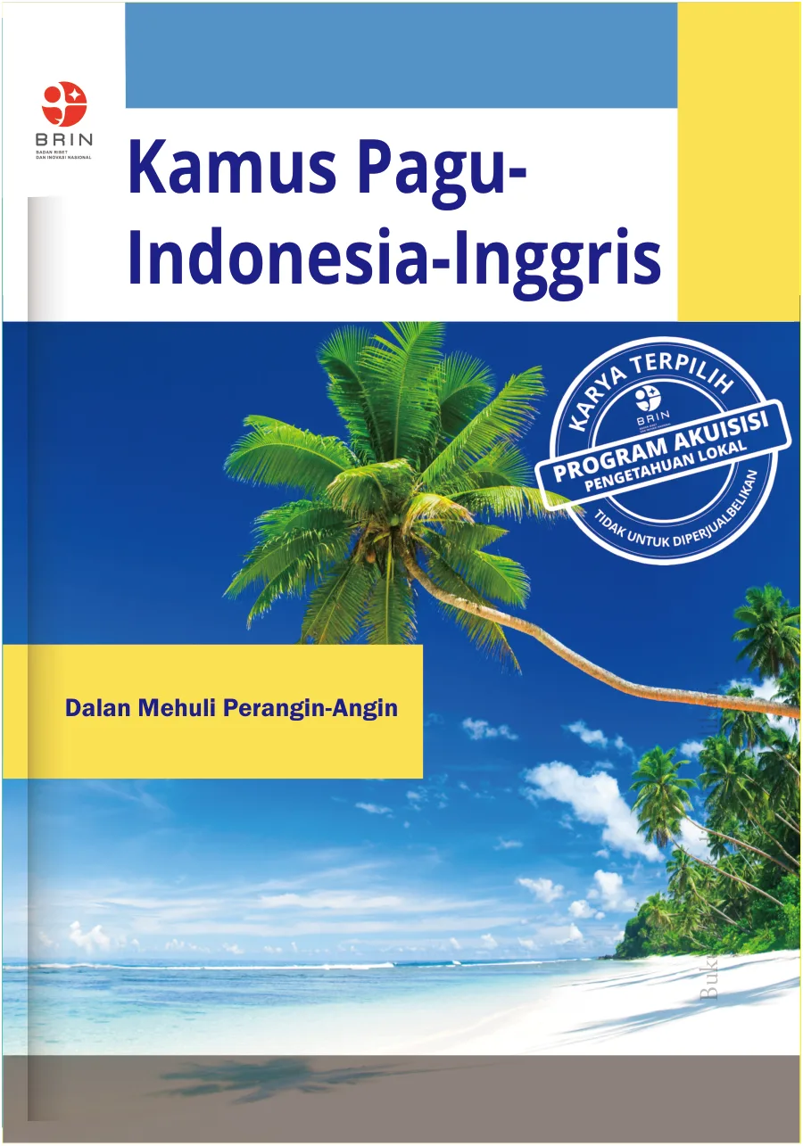 Sampul Kamus Pagu-Indonesia-Inggris
