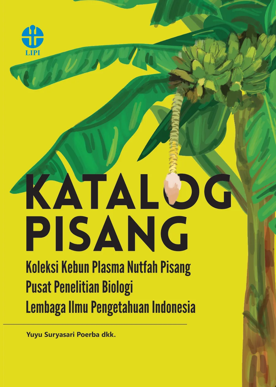 Sampul Katalog Pisang: Koleksi Kebun Plasma Nutfah Pisang Pusat Penelitian Biologi-LIPI