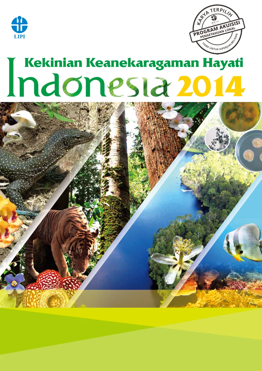 Sampul Kekinian Keanekaragaman Hayati Indonesia 2014