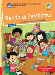 Sampul Kelas III tema 3 Benda Disekitarku