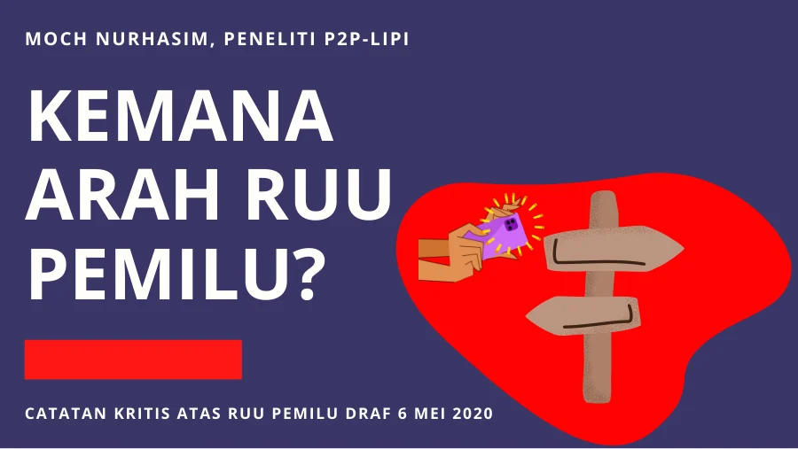 Sampul Kemana Arah Rancangan Undang-Undang (RUU) Pemilu
