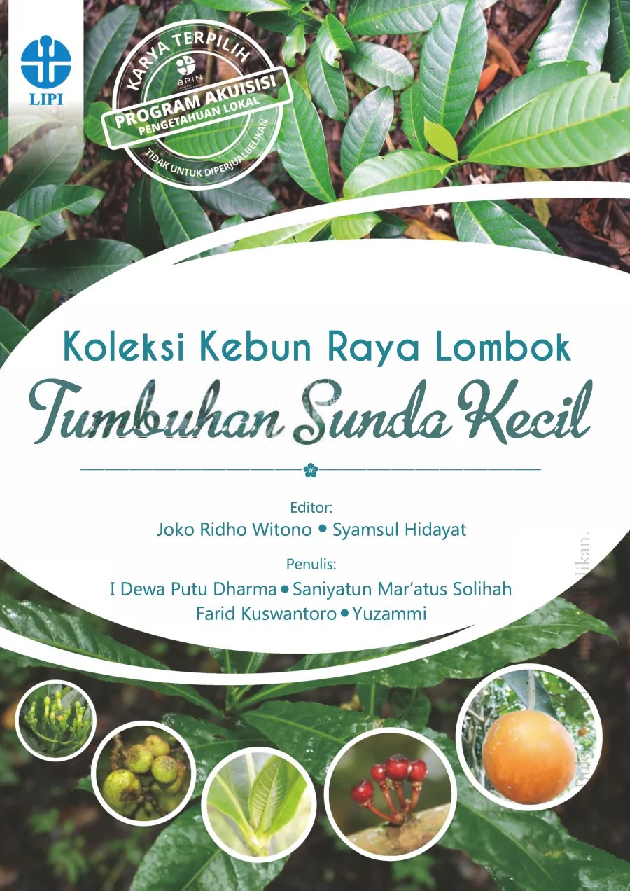 Sampul Koleksi Kebun Raya Lombok: Tumbuhan Sunda Kecil