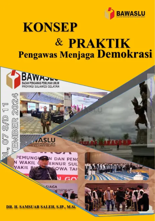Sampul Konsep dan Praktik Pengawas Menjaga Demokrasi