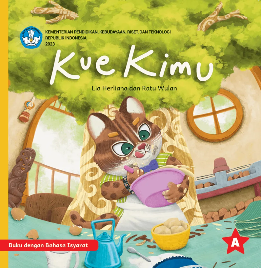 Sampul Kue Kimu (Edisi Buku dengan Bahasa Isyarat)
