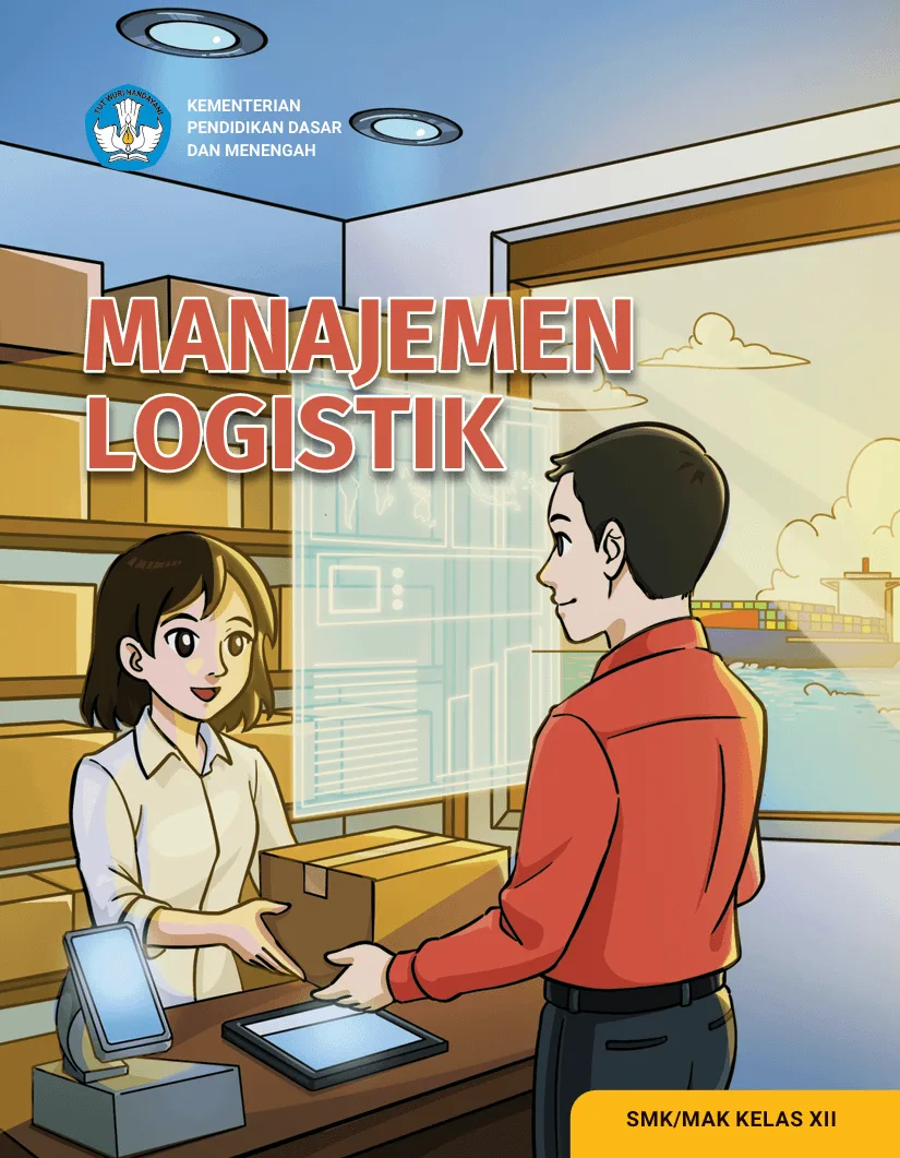 Sampul Manajemen Logistik untuk SMK/MAK Kelas XII