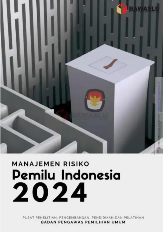 Sampul Manajemen Risiko Pemilu Indonesia 2024