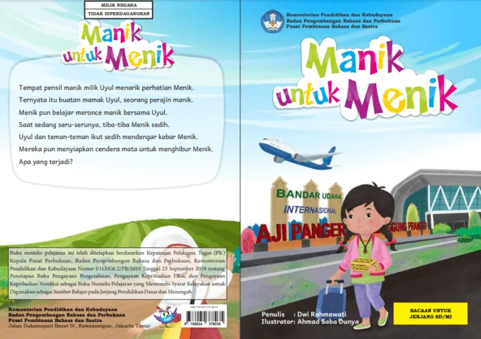 Sampul Manik untuk Menik