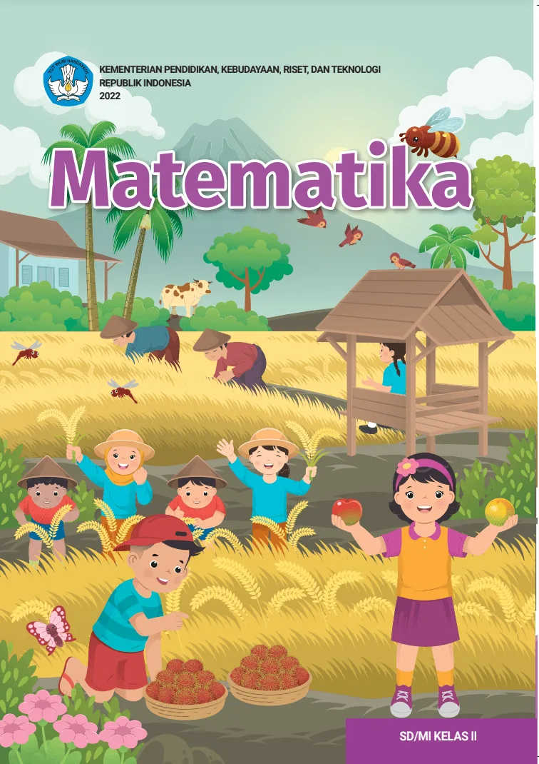 Sampul Matematika untuk SD/MI Kelas II