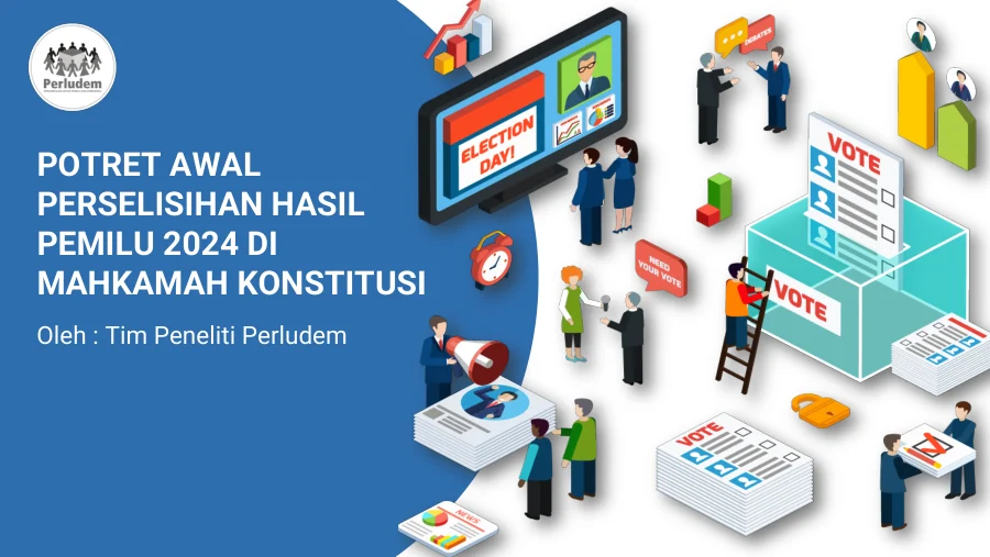 Sampul Materi Presentasi “Potret Awal Perselisihan Hasil Pemilu 2024 di Mahkamah Konstitusi