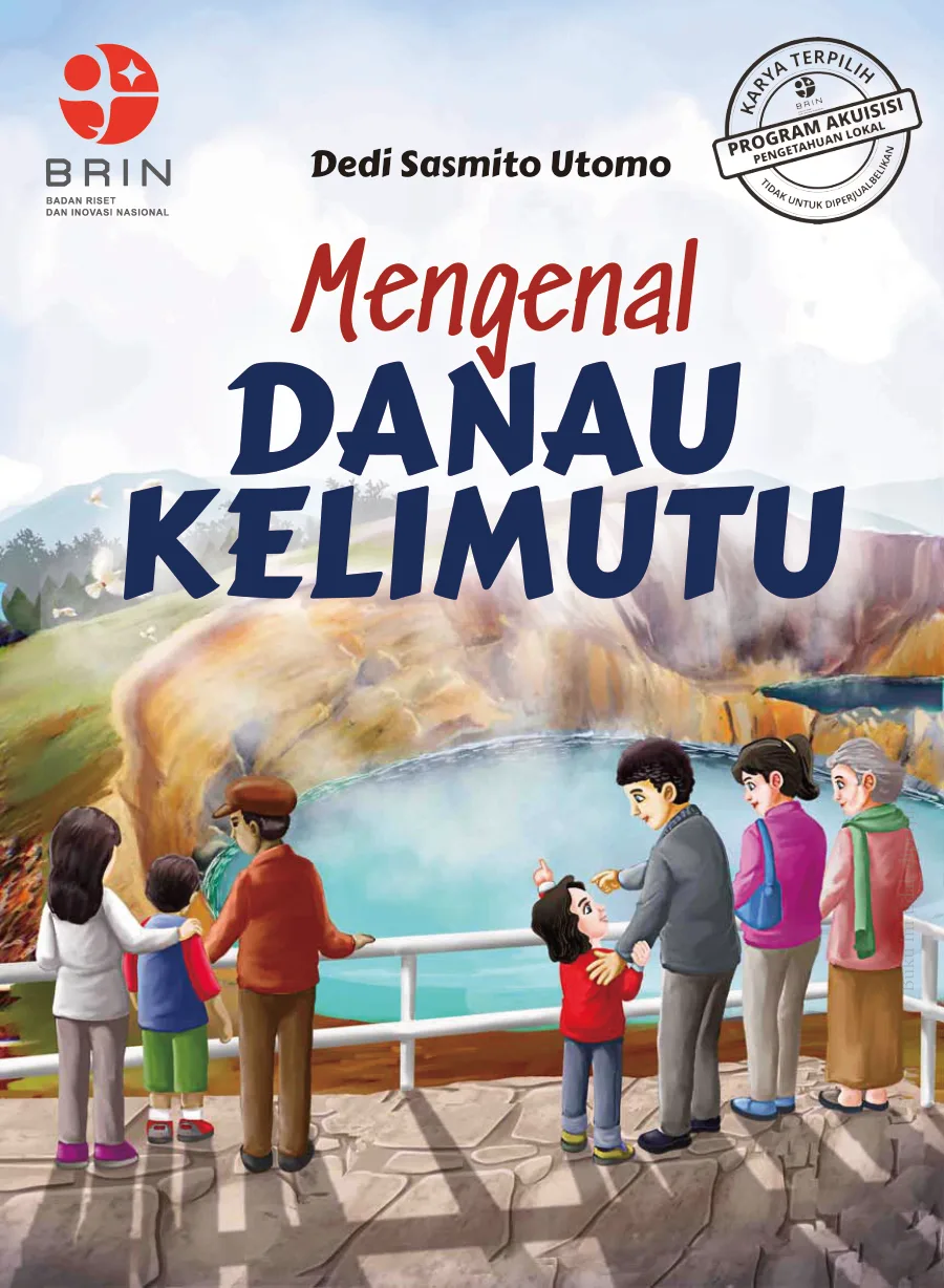 Sampul buku Mengenal Danau Kelimutu
