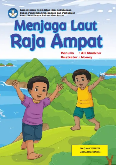 Sampul Menjaga Laut Raja Ampat