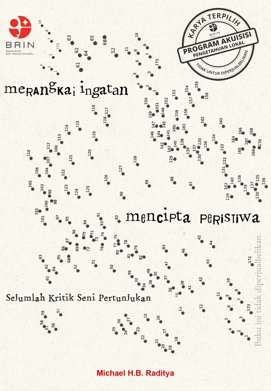 Sampul Merangkai Ingatan Mencipta Peristiwa: Sejumlah Kritik Seni Pertunjukan