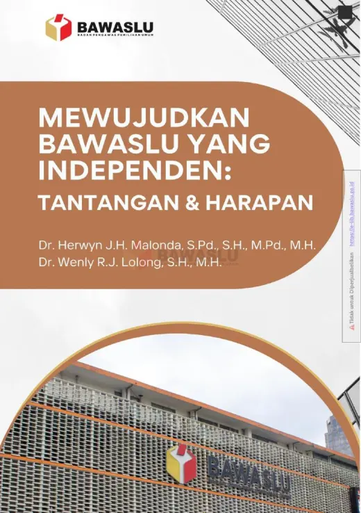 Sampul Mewujudkan Bawaslu yang Independen: Tantangan dan Harapan
