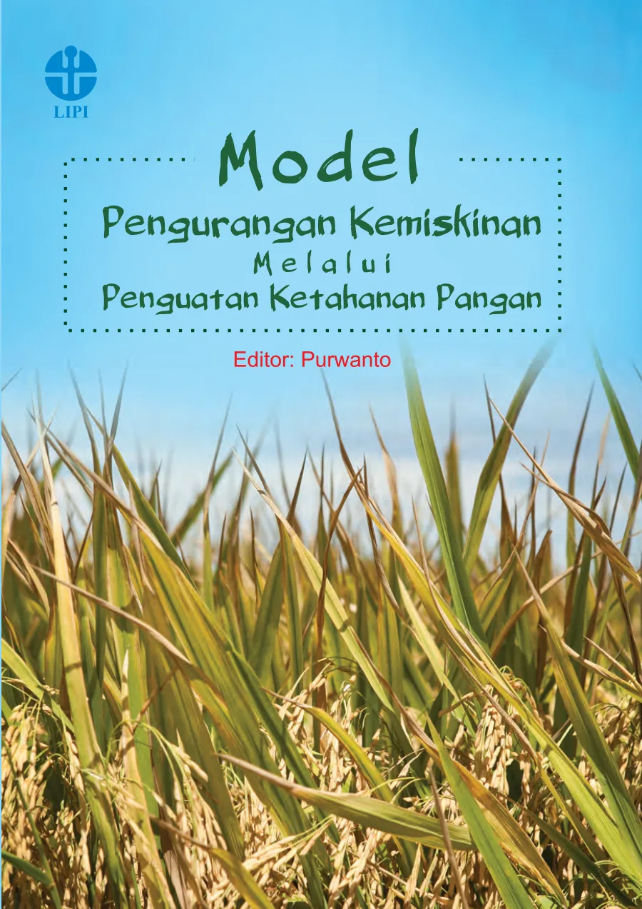 Sampul buku Model Pengurangan Kemiskinan Melalui Penguatan Ketahanan Pangan