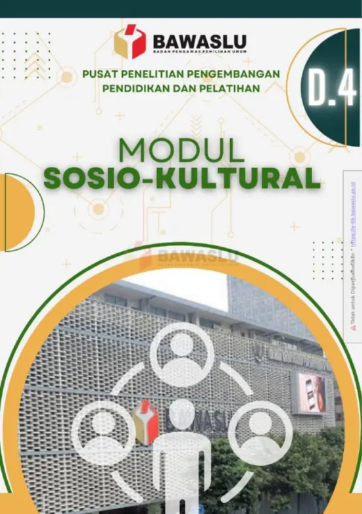 Sampul Modul Sosio Kultural