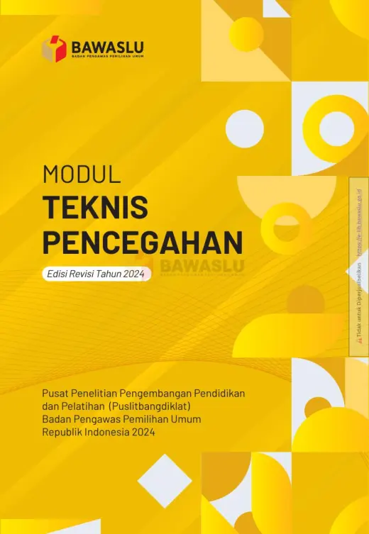 Sampul Modul Teknis Pencegahan (Edisi Revisi Tahun 2024)