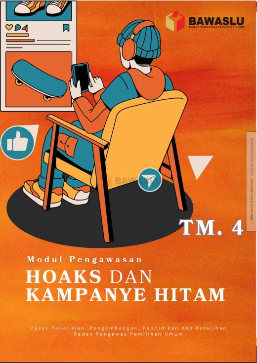 Sampul Modul TM.4 Pengawasan Hoaks dan Kampanye Hitam
