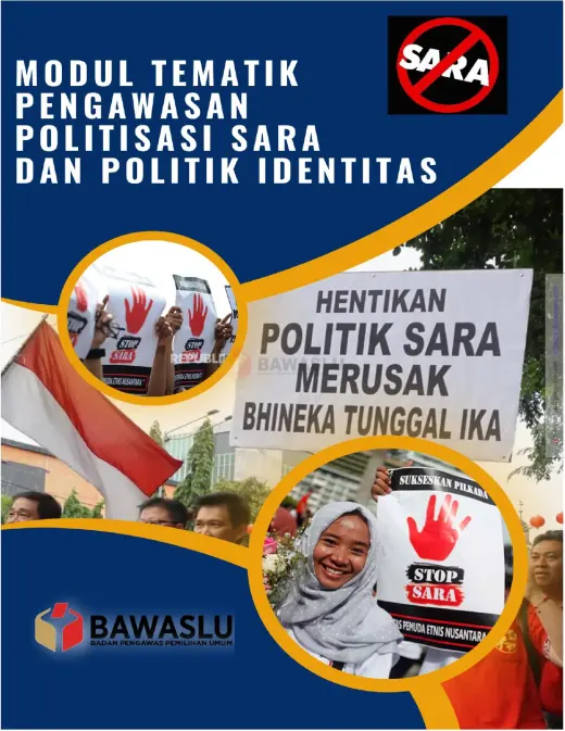 Sampul Modul TM.5 Tematik Pengawasan Politisasi Sara dan Politik Identitas