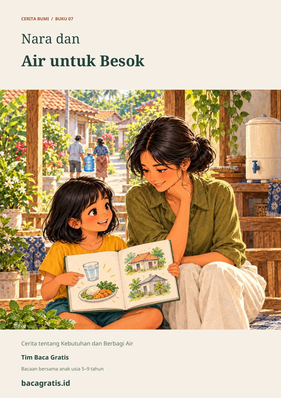 Sampul Nara dan Air untuk Besok