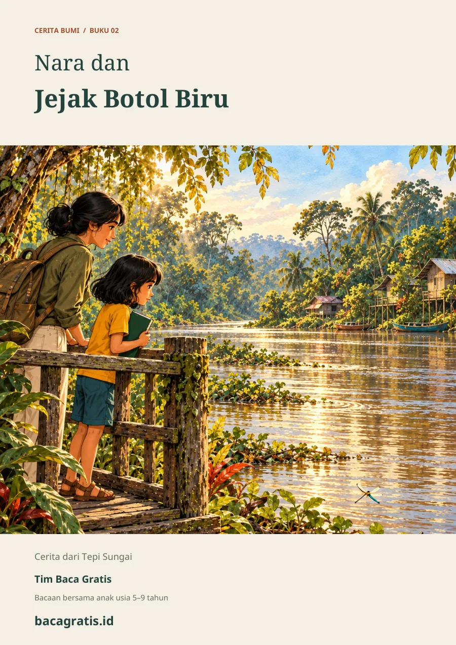 Sampul Nara dan Jejak Botol Biru