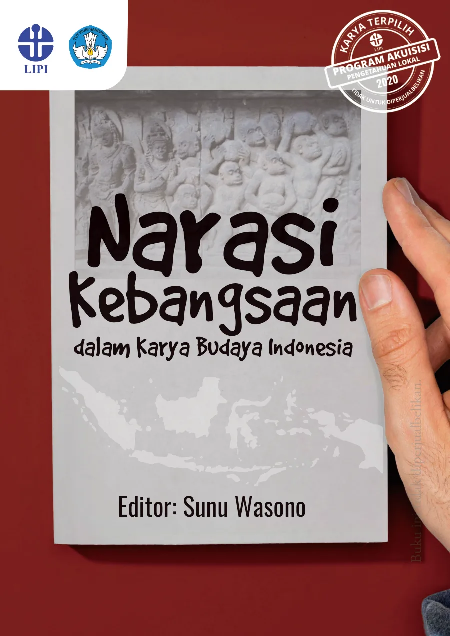 Sampul buku Narasi Kebangsaan dalam Karya Budaya Indonesia