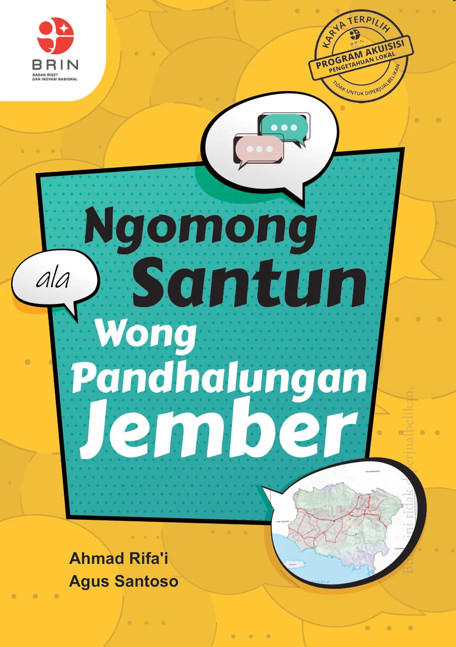 Sampul Ngomong Santun ala Wong Pandhalungan Jember