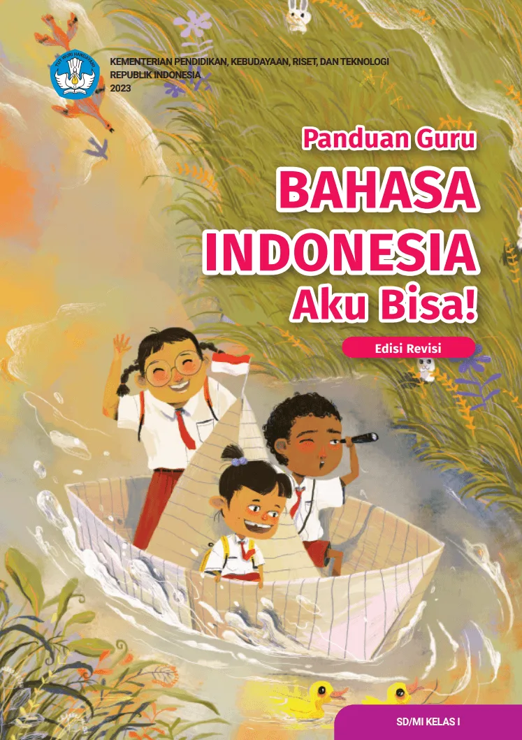 Sampul Panduan Guru Bahasa Indonesia Aku Bisa! untuk SD/MI Kelas I (Edisi Revisi)