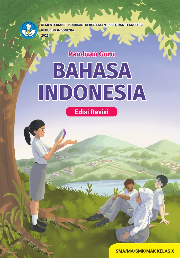 Sampul Panduan Guru Bahasa Indonesia untuk SMA/MA/SMK/MAK Kelas X (Edisi Revisi)