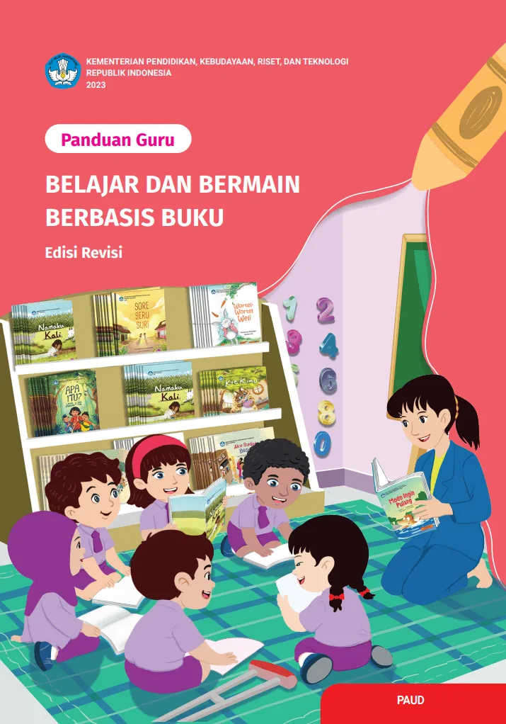 Sampul Panduan Guru Belajar dan Bermain Berbasis Buku (Edisi Revisi)