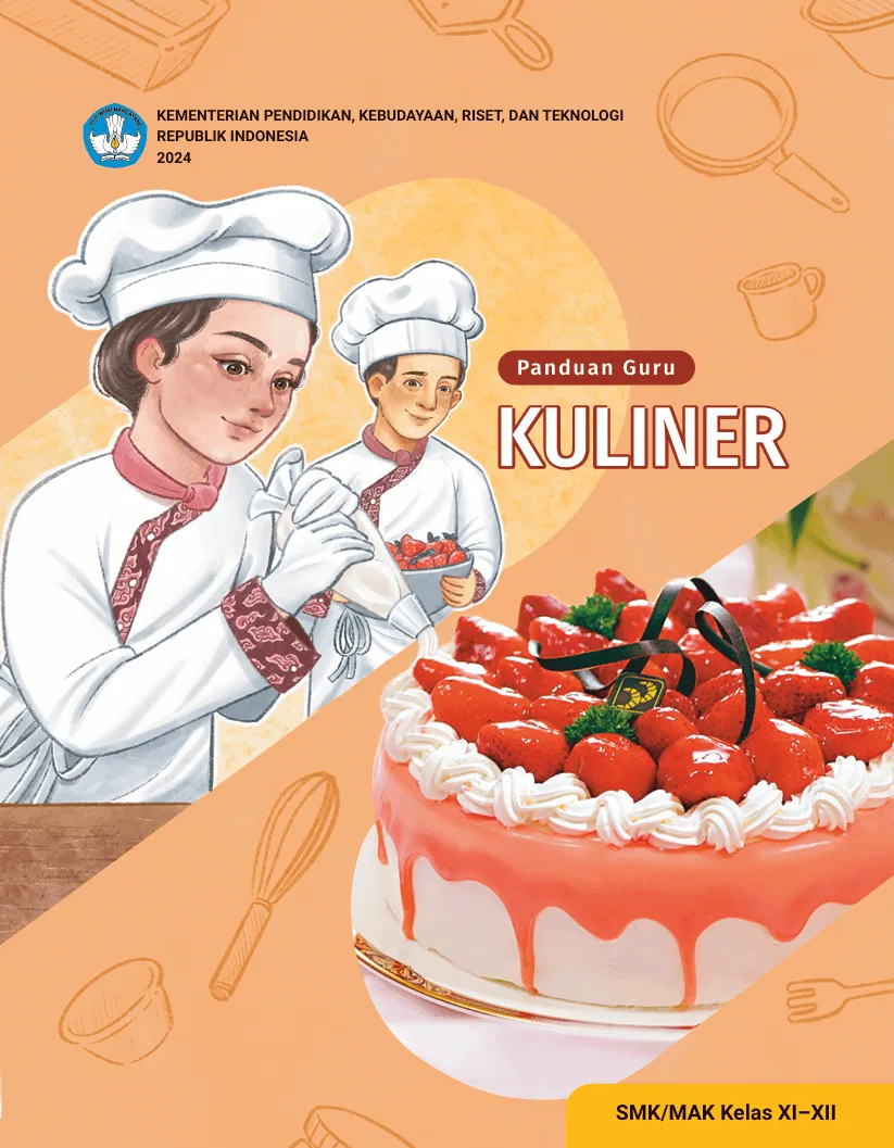 Sampul Panduan Guru Kuliner untuk SMK/MAK Kelas XI-XII