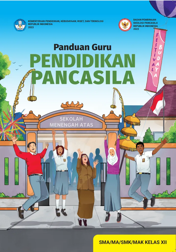 Sampul Panduan Guru Pendidikan Pancasila untuk SMA/MA/SMK/MAK Kelas XII