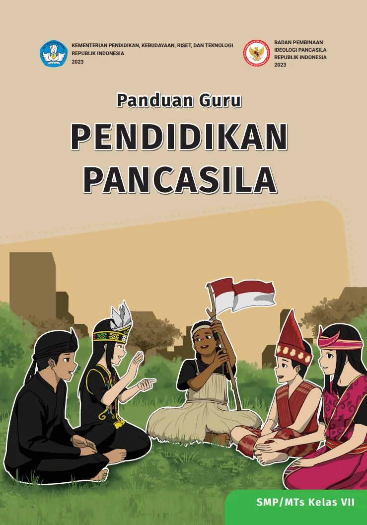 Sampul Panduan Guru Pendidikan Pancasila untuk SMP/MTs Kelas VII