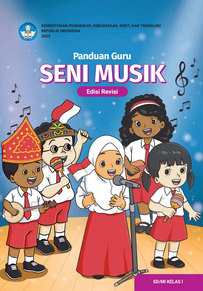 Sampul Panduan Guru Seni Musik untuk SD/MI Kelas I (Edisi Revisi)