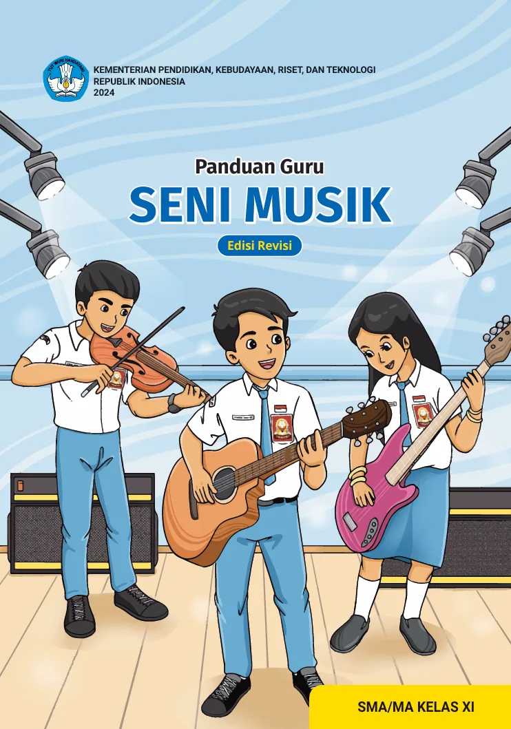 Sampul Panduan Guru Seni Musik untuk SMA/MA Kelas XI (Edisi Revisi)