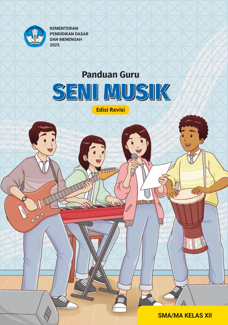 Sampul Panduan Guru Seni Musik untuk SMA/MA Kelas XII (Edisi Revisi)