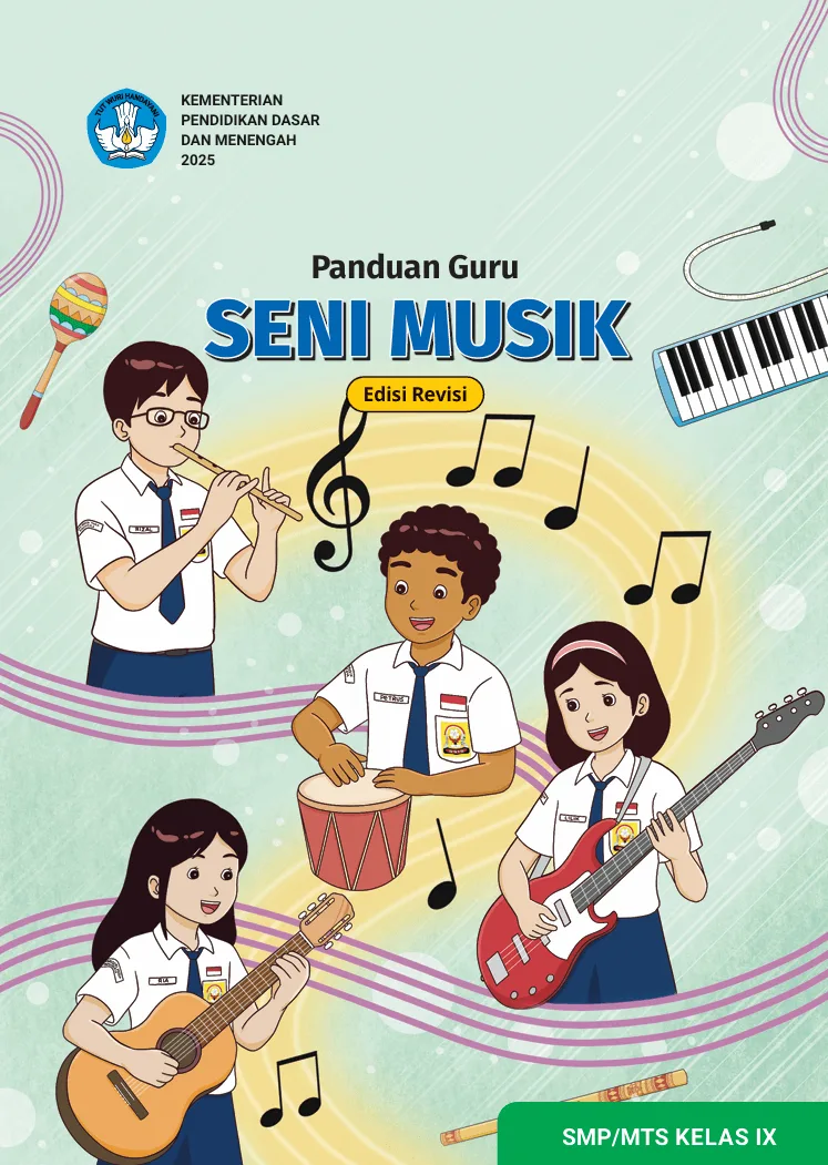 Sampul Panduan Guru Seni Musik untuk SMP/MTs Kelas IX (Edisi Revisi)