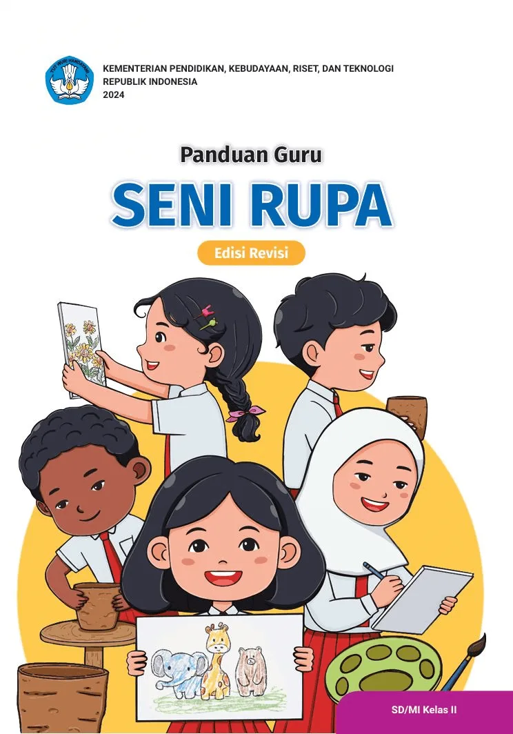Sampul Panduan Guru Seni Rupa untuk SD/MI Kelas II (Edisi Revisi)