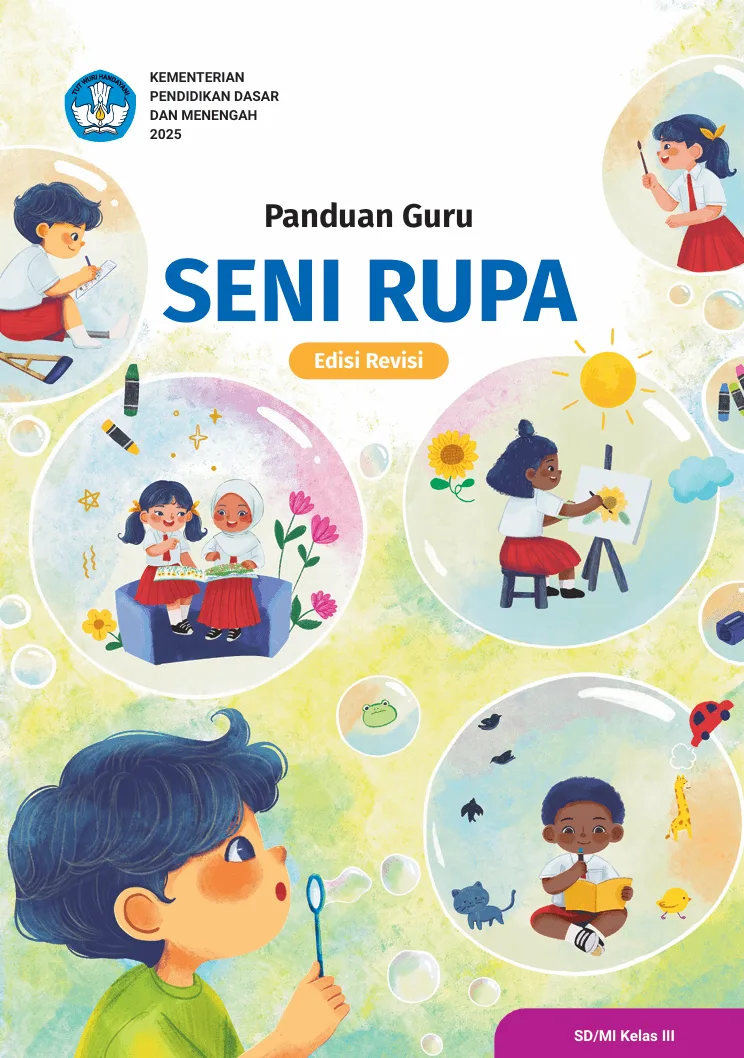 Sampul Panduan Guru Seni Rupa untuk SD/MI Kelas III (Edisi Revisi)
