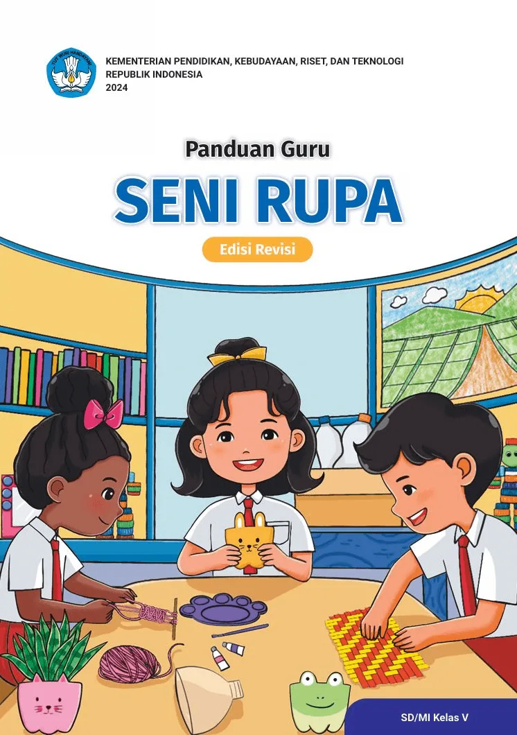 Sampul Panduan Guru Seni Rupa untuk SD/MI Kelas V (Edisi Revisi)