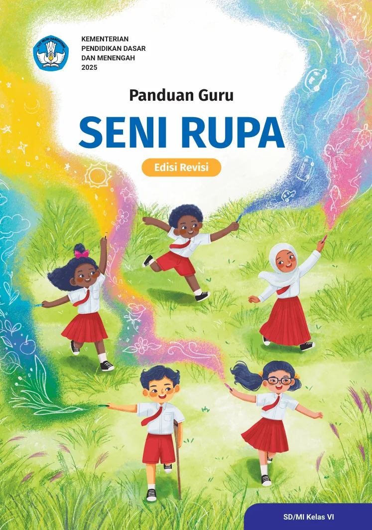 Sampul Panduan Guru Seni Rupa untuk SD/MI Kelas VI (Edisi Revisi)