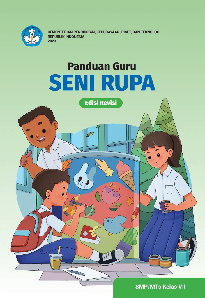 Sampul Panduan Guru Seni Rupa untuk SMP/MTS Kelas VII (Edisi Revisi)