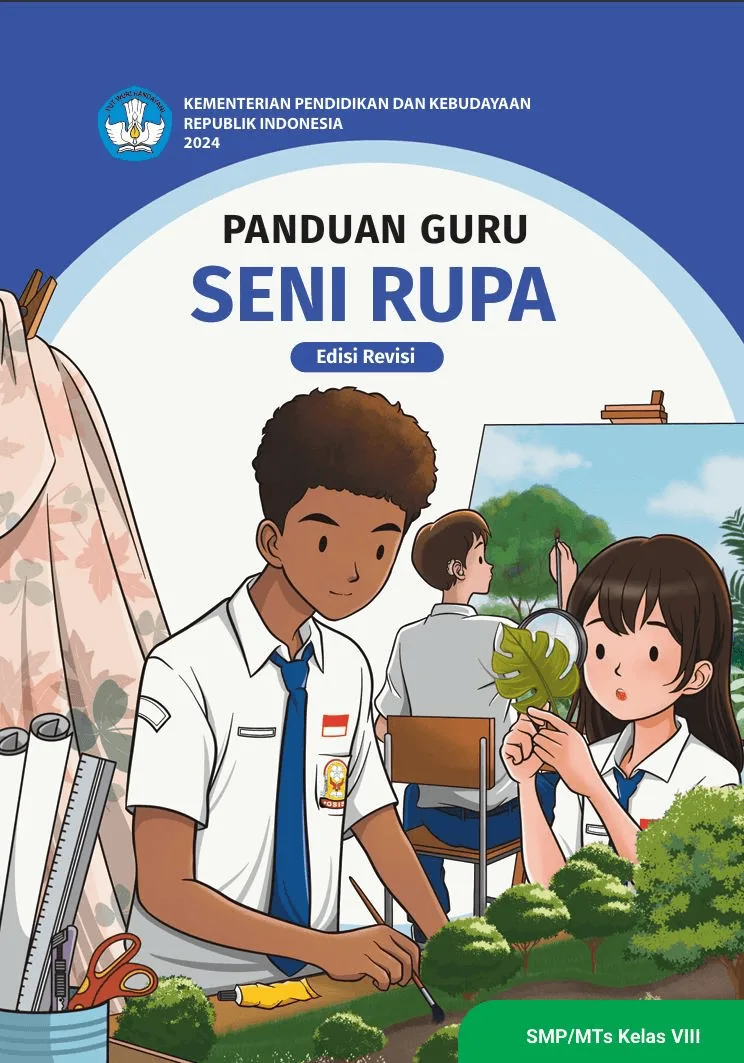 Sampul Panduan Guru Seni Rupa untuk SMP/MTs Kelas VIII (Edisi Revisi)