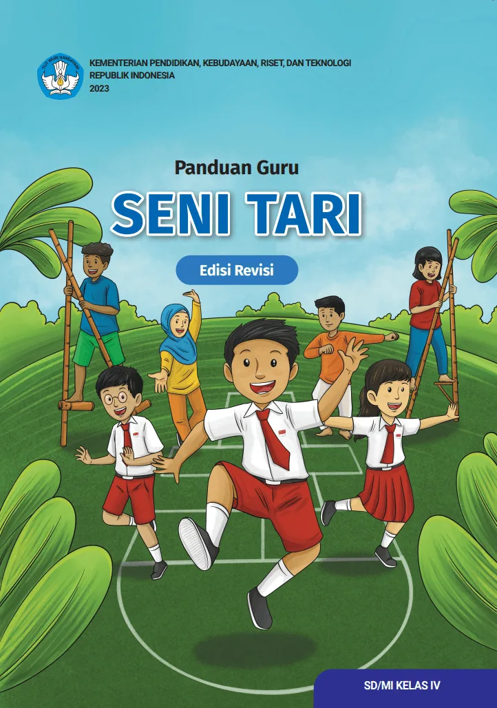 Sampul Panduan Guru Seni Tari untuk SD/MI Kelas IV (Edisi Revisi)