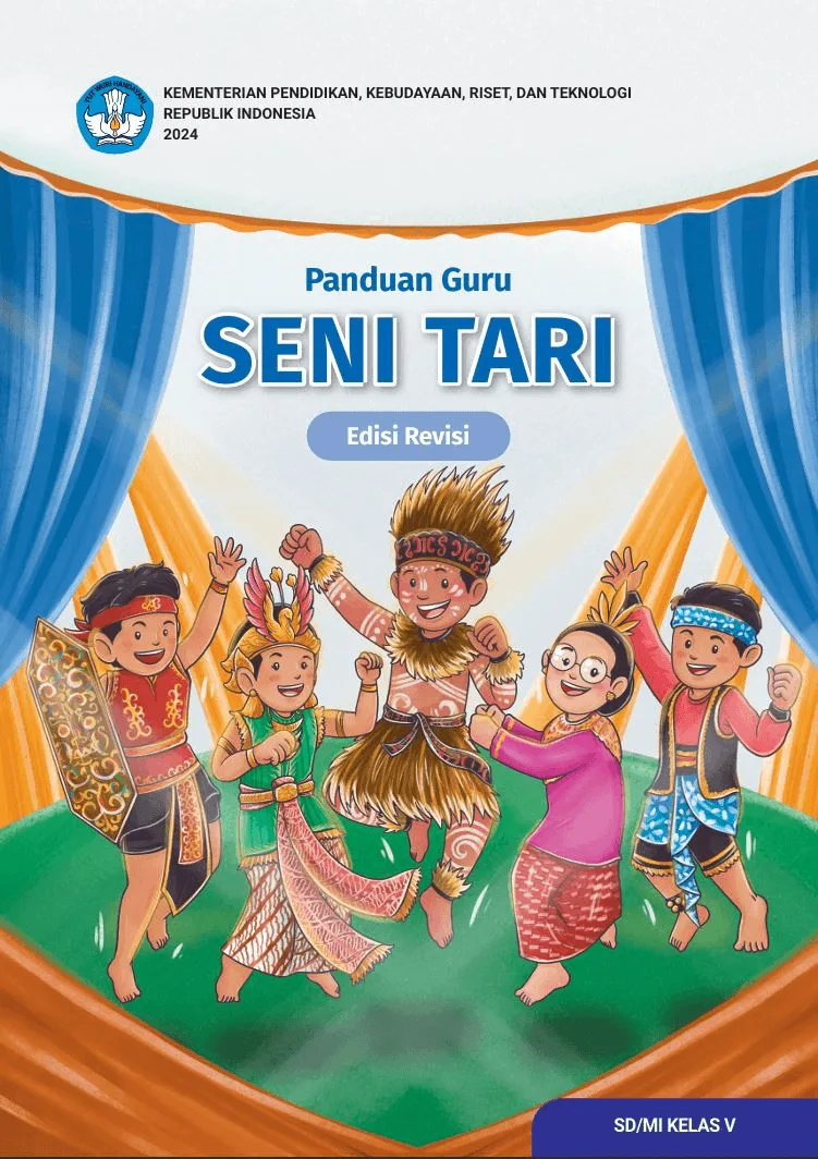 Sampul Panduan Guru Seni Tari untuk SD/MI Kelas V (Edisi Revisi)