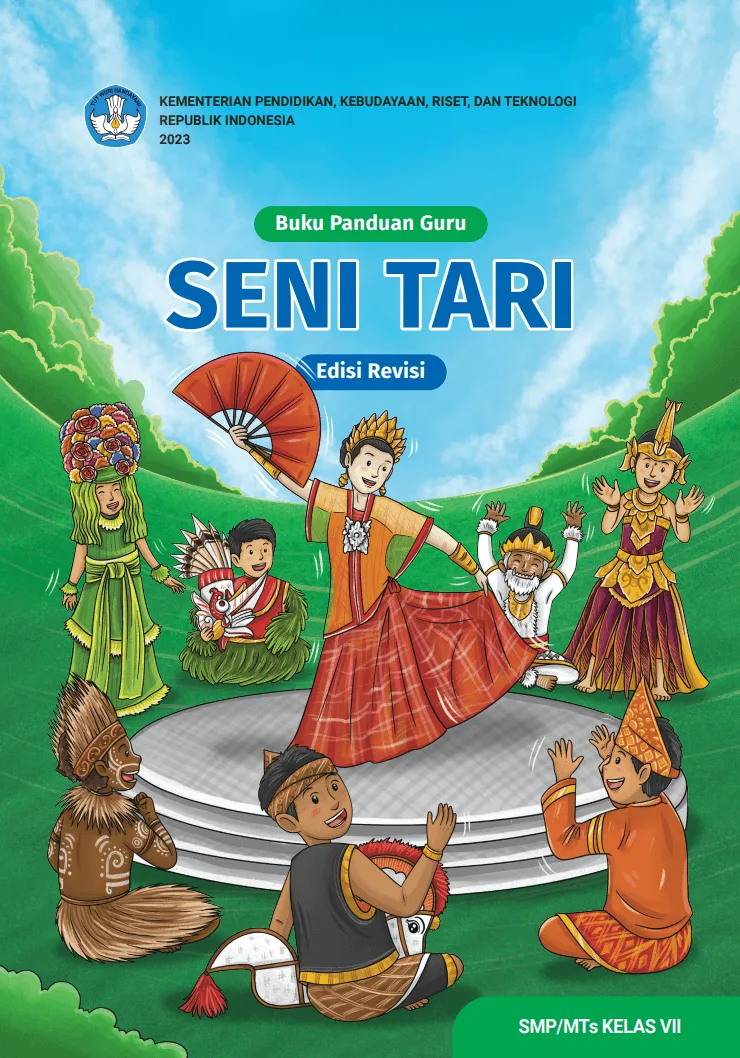 Sampul Panduan Guru Seni Tari untuk SMP/MTs Kelas VII (Edisi Revisi)