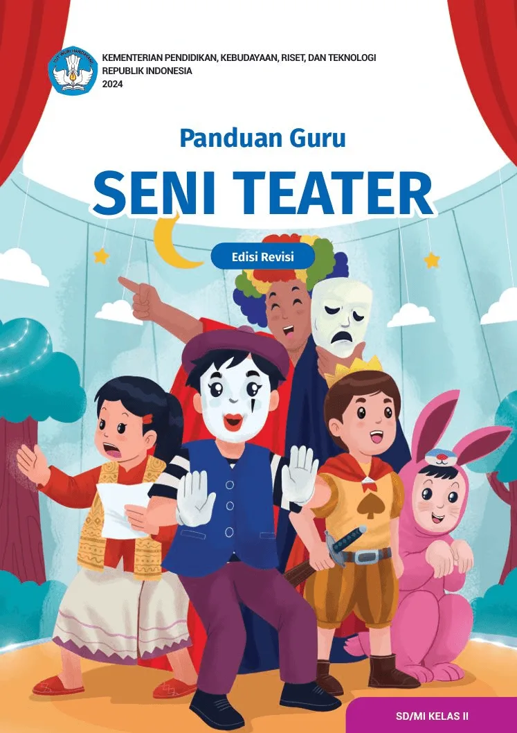 Sampul Panduan Guru Seni Teater untuk SD/MI Kelas II (Edisi Revisi)