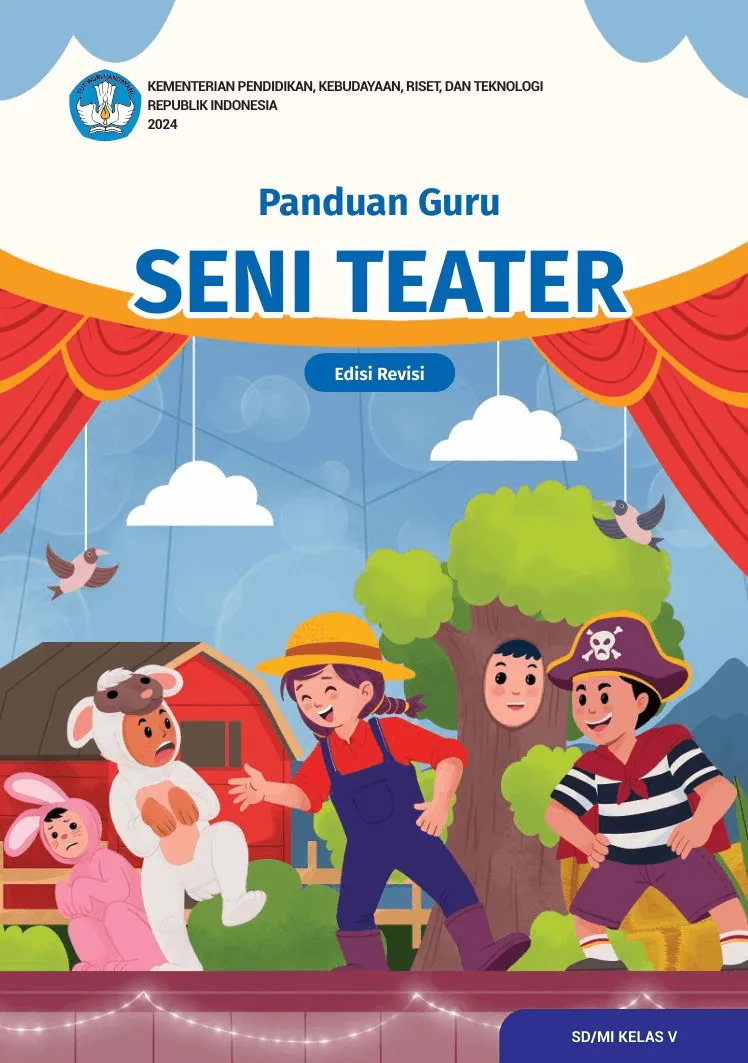 Sampul Panduan Guru Seni Teater untuk SD/MI Kelas V (Edisi Revisi)