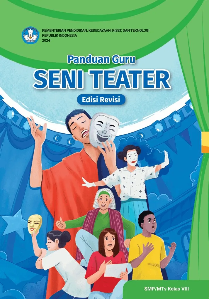 Sampul Panduan Guru Seni Teater untuk SMP/MTs Kelas VIII (Edisi Revisi)