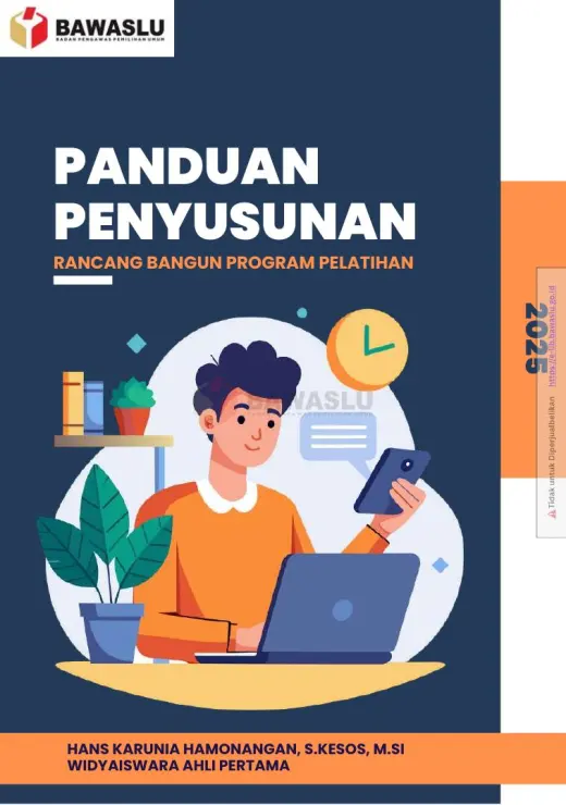 Sampul Panduan Penyusunan RBPP Bawaslu RI