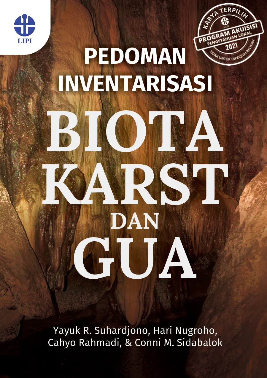 Sampul Pedoman Inventarisasi Biota Karst dan Gua